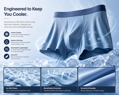 Silk Boxer Underwear for Men BUY 1 GET 1 FREE